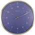 NeXtime NE-3243BL Wandklok 60 Minutes Ø33 Metaal Blauw_