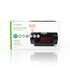 Nedis CLAR005BK Digitale Wekkerradio Met Display Led Van 0,9" Fm Dubbel Alarm Sluimeren_