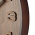 NeXtime NE-3096BR Wandklok Dia. 35 Cm, Hout, Bruin, 'Wood Wood Medium'_