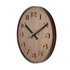 NeXtime NE-3096BR Wandklok Dia. 35 Cm, Hout, Bruin, 'Wood Wood Medium'_