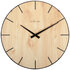 NeXtime NE-3249 Wandklok Edge-Wood-Dome Dia 35cm Kunststof Licht Bruin_